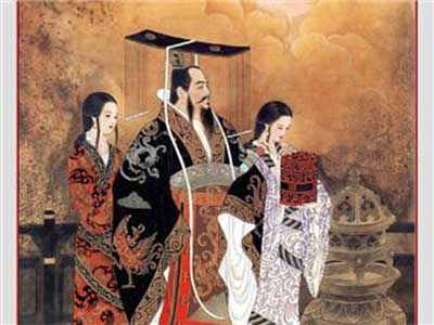 การสถาปนาจักรวรรดิแห่งแรกในจีนของราชวงศ์ฉิน
